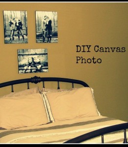 Do It All Working Mom - DIY Canvas Pictures