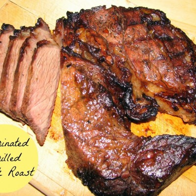 Marinated Grilled Chuck Roast