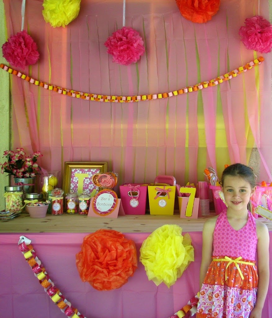 Summer Birthday Party Ideas - Lily's 7th Birthday Party - Do It All ...