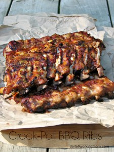 Do It All Working Mom - Crockpot BBQ Ribs