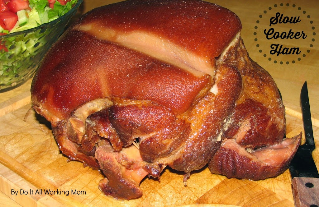 Crock-Pot Beer Braised Ham