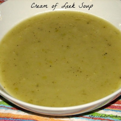 Cream of Leek Soup Recipe