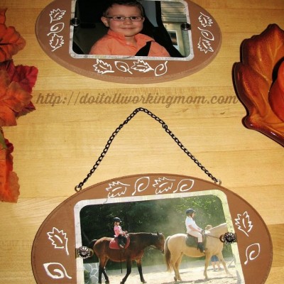 Fall Picture Frame Craft Project