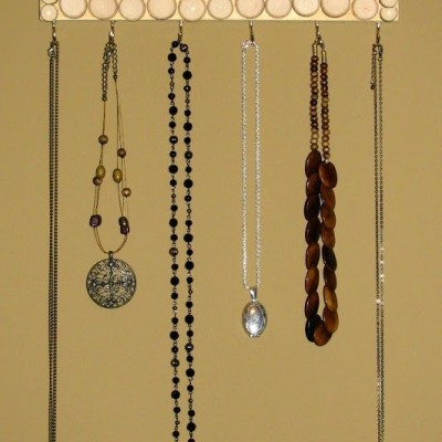 DIY Necklace Holder