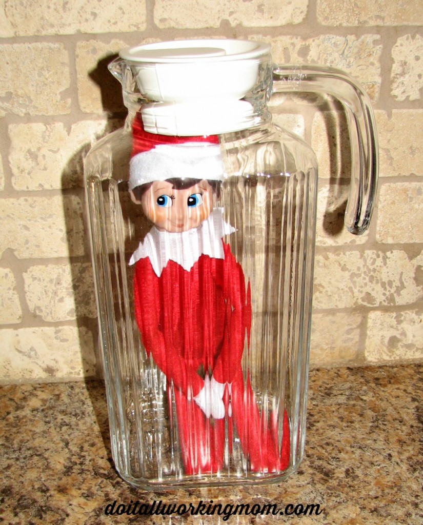 Christmas 10 easy elf on the shelf ideas