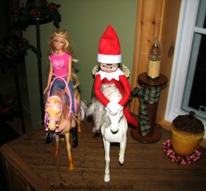 Christmas 10 easy elf on the shelf ideas