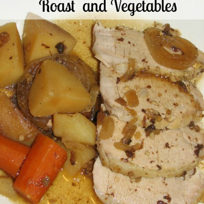 Easy Crock-Pot Pork Roast and Vegetables