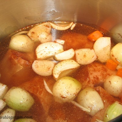 French Canadian Pig’s Feet and Meatball Ragout Recipe