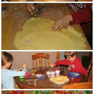 Christmas Decorated Sugar Cookies