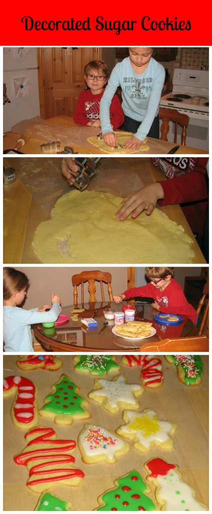 Christmas Decorated Sugar Cookies