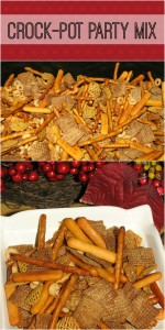 Easy Crock-Pot Party Mix Recipe