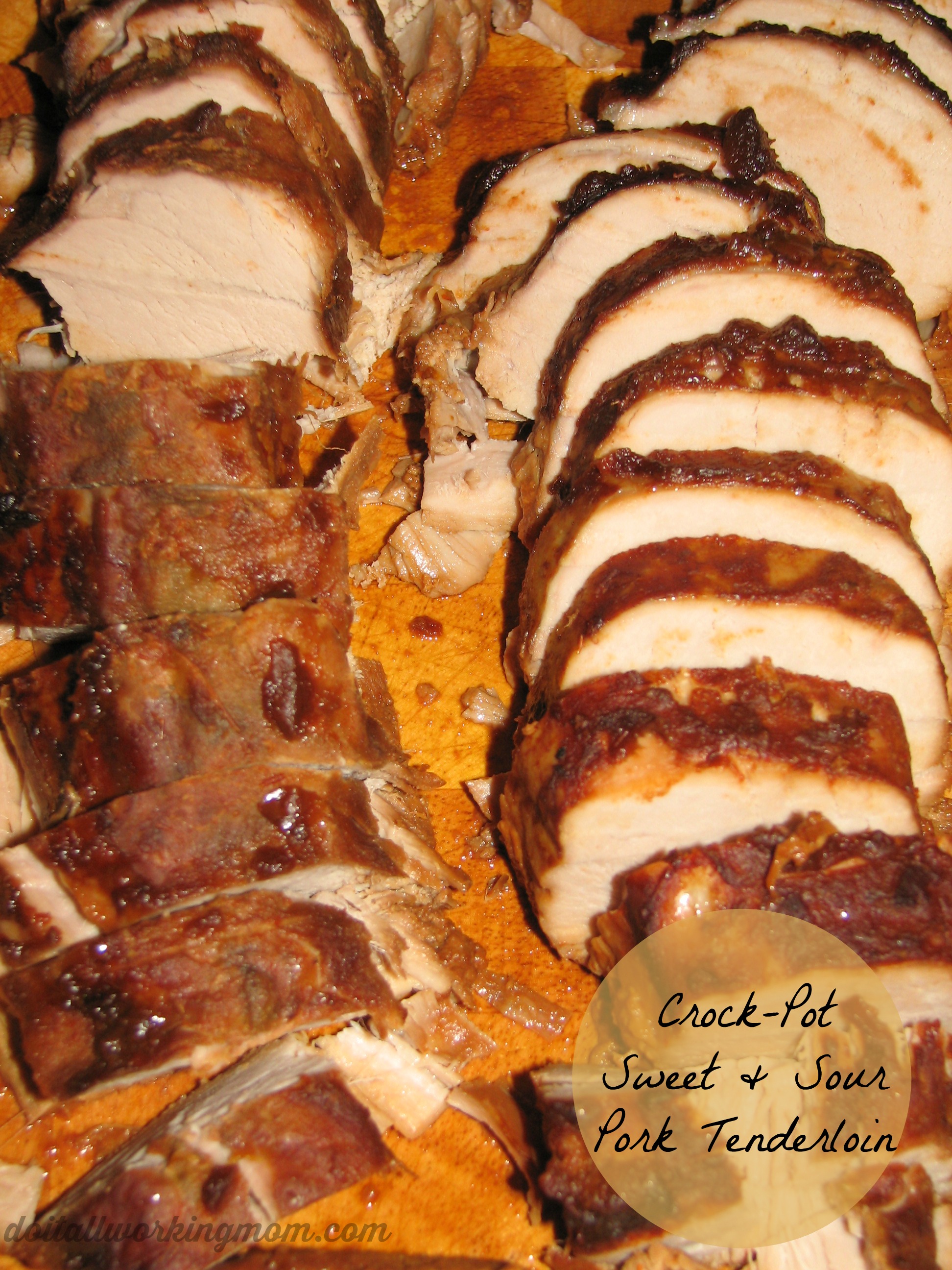 Crock-Pot Sweet and Sour Pork Tenderloin