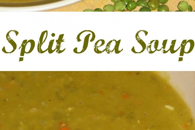 Do It All Working Mom - Split pea soup