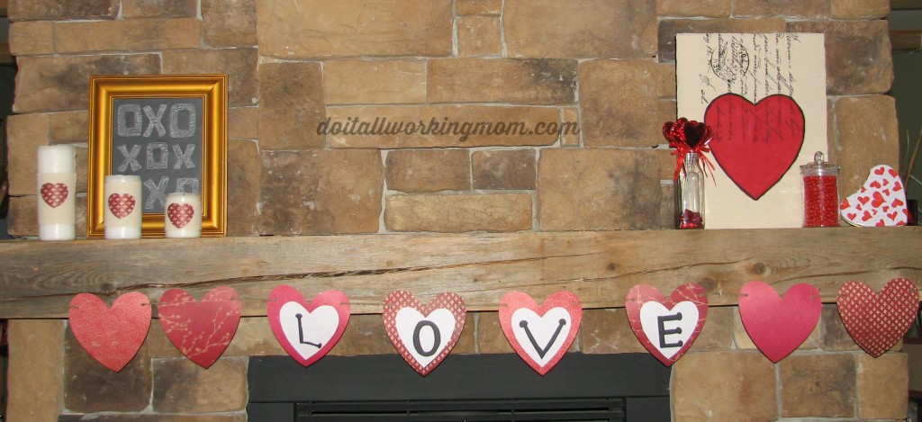 Doitallworkingmom-valentinesdaymantel