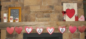 Doitallworkingmom-valentinesdaymantel