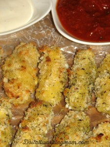 Do It All Working Mom - Baked Mozzarella Cheese Sticks