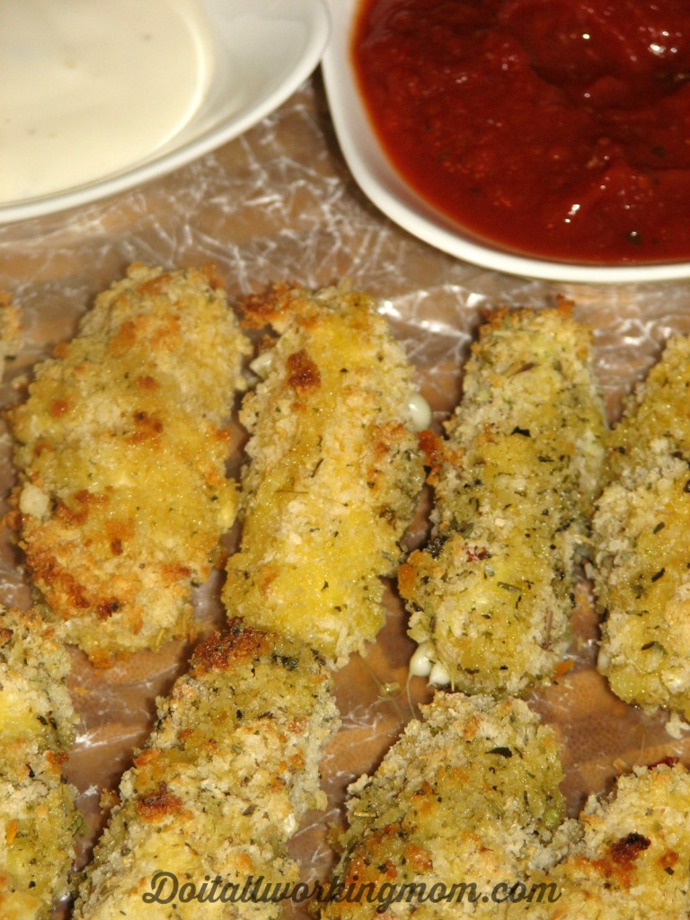 Do It All Working Mom - Baked Mozzarella Cheese Sticks