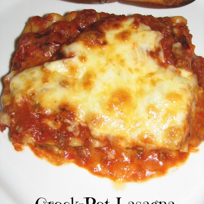Crock-Pot Lasagna Recipe
