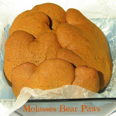 Homemade Molasses Bear Paws