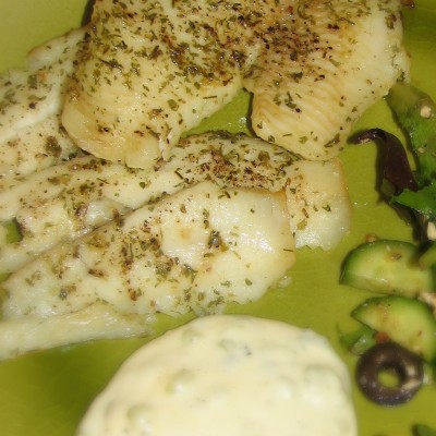 Easy Oven Baked Fillet of Sole and Tartar Sauce