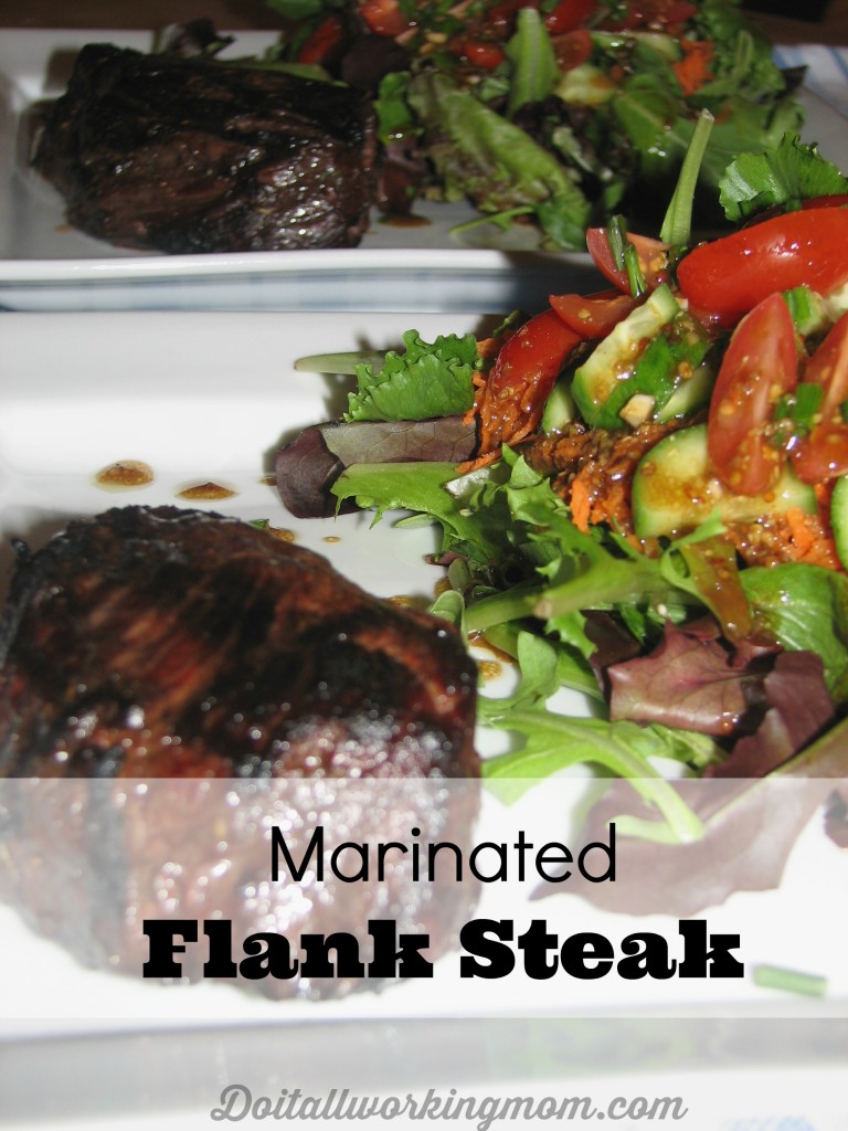 Do It All Working Mom - Marinated Flank Steak