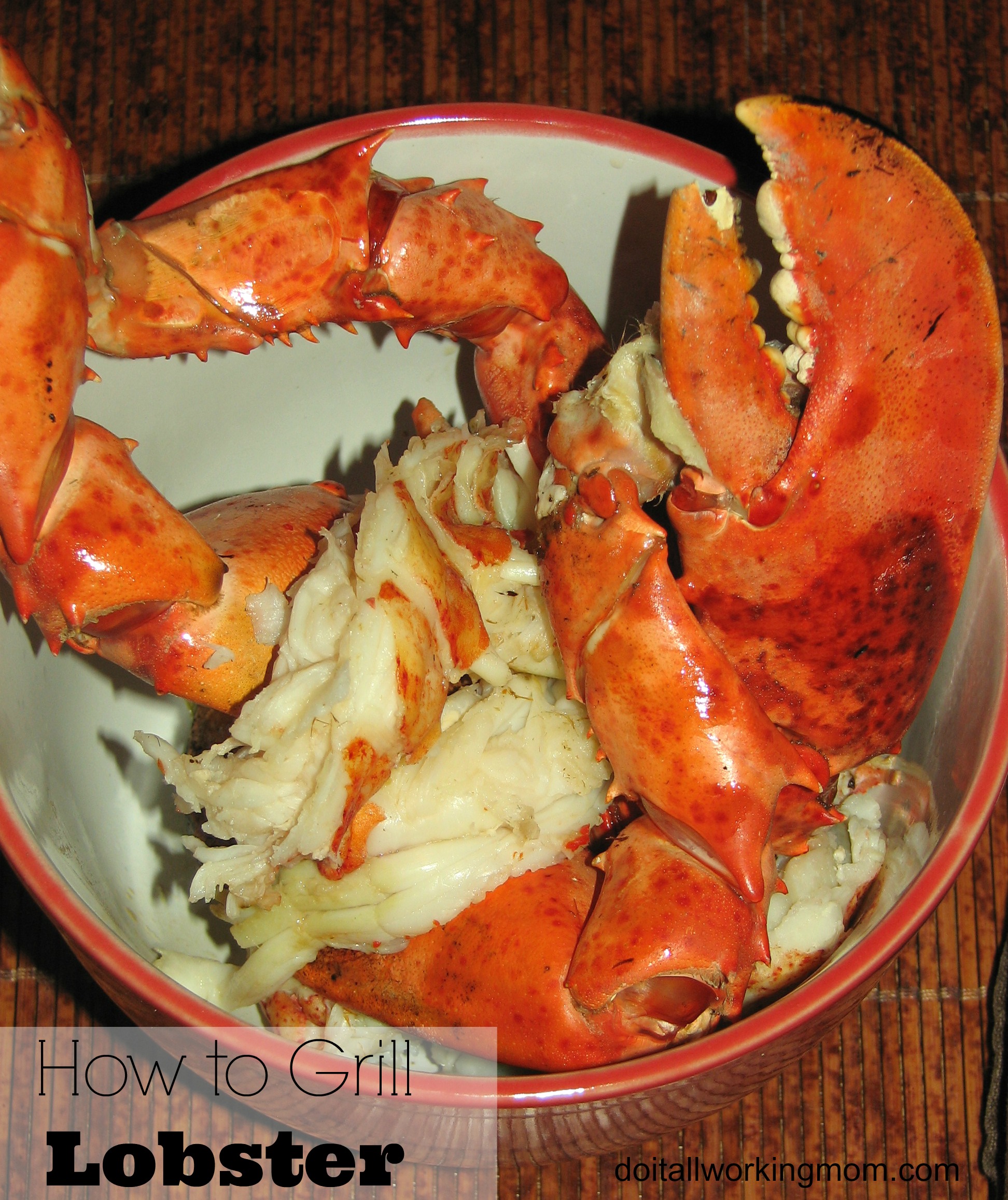 How to Grill Lobster
