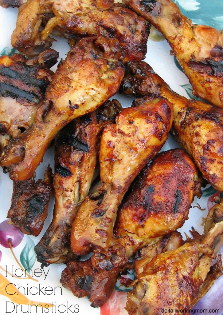 Honey Chicken Drumsticks - Do It All Working Mom