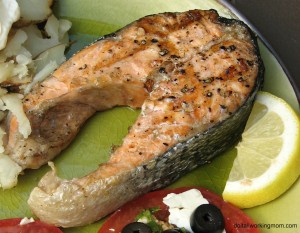 Do It All Working Mom - Salmon Steak