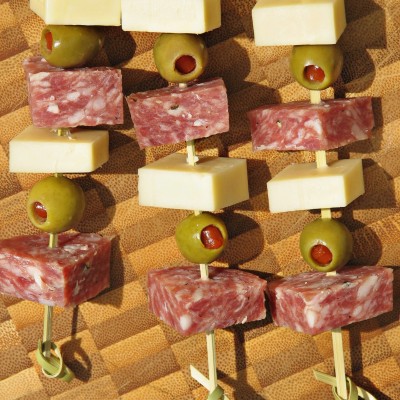 Quick and Easy Antipasto Skewers