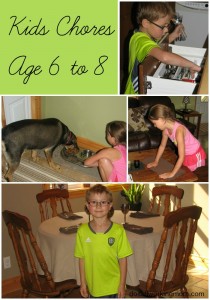 Do It All Working Mom - Kids Chores Age 6 to 8