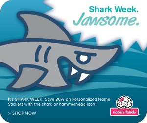 Shark Week Special at Mabel’s Labels