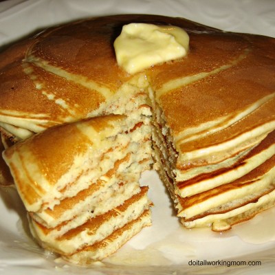 Homemade Freezable Pancakes