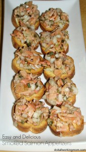 Do It All Working Mom - Smoked Salmon Appetizers