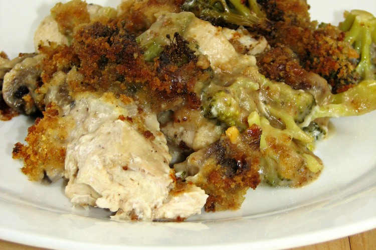 Do It All Working Mom - Chicken, broccoli, mushroom casserole