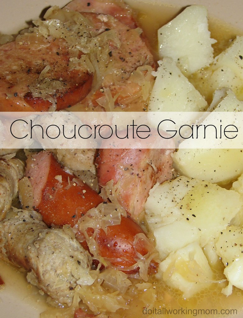 Do It All Working Mom - Choucroute Garnie