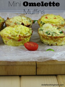 Do It All Working Mom - Mini Omelette Muffins