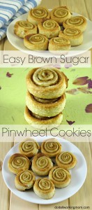 Do It All Working Mom - Brown Sugar Pinwheel Cookies