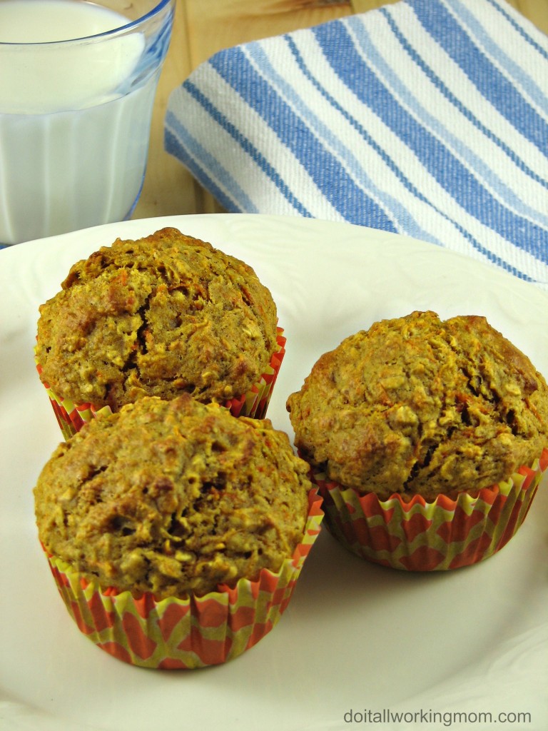 Do It All Working Mom - Carrot Muffins