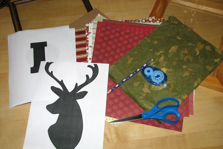 DIY Christmas Frames