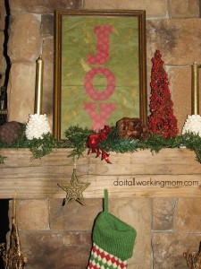 DIY Christmas Frames