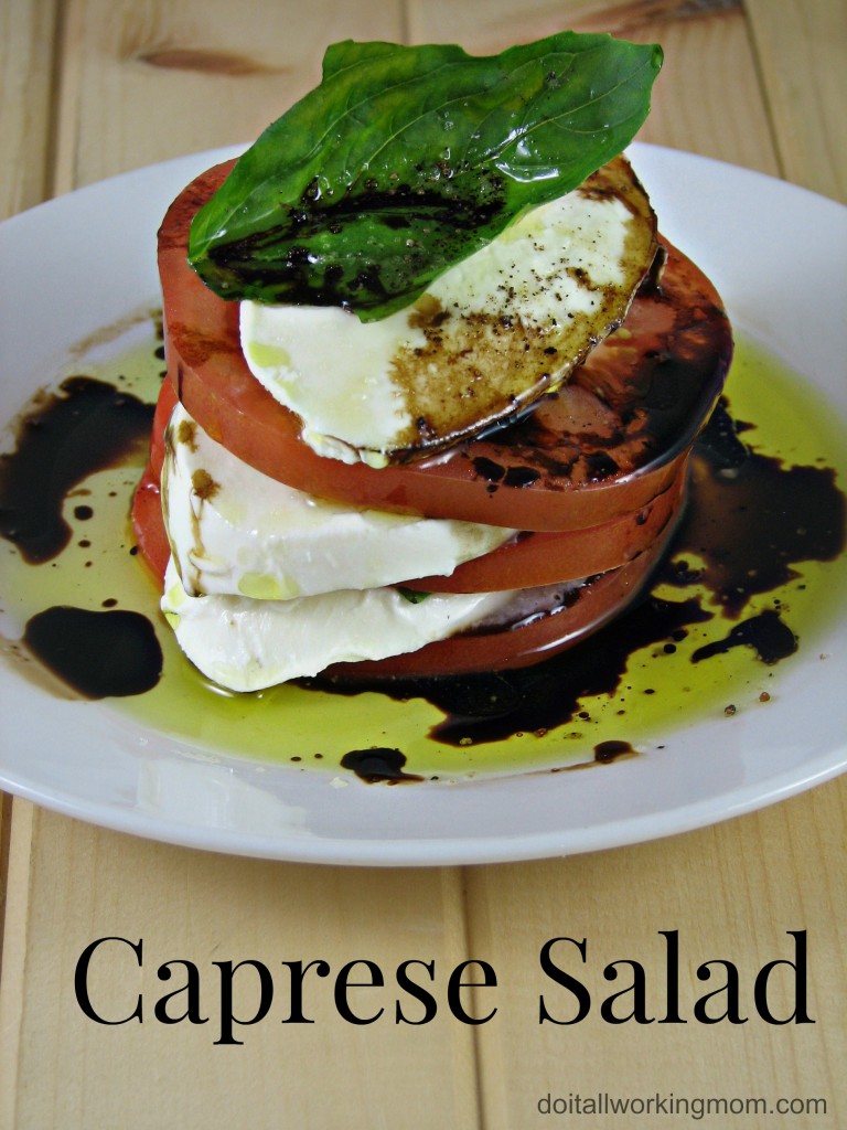 Do It All Working Mom - Caprese Salad