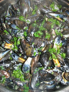 Do It All Working Mom - Mussels in creamy sauce