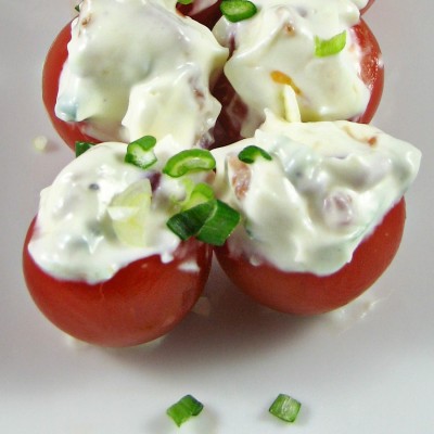 Stuffed Cherry Tomatoes