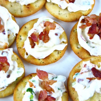 Easy Cream Cheese and Bacon Appetizers