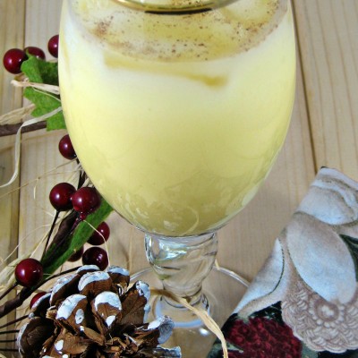 Easy Christmas Spiced Egg Nog