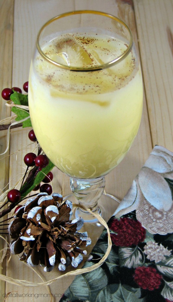 Easy Christmas Spiced Egg Nog - Do It All Working Mom