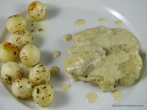 Pork Tenderloin in creamy mustard sauce