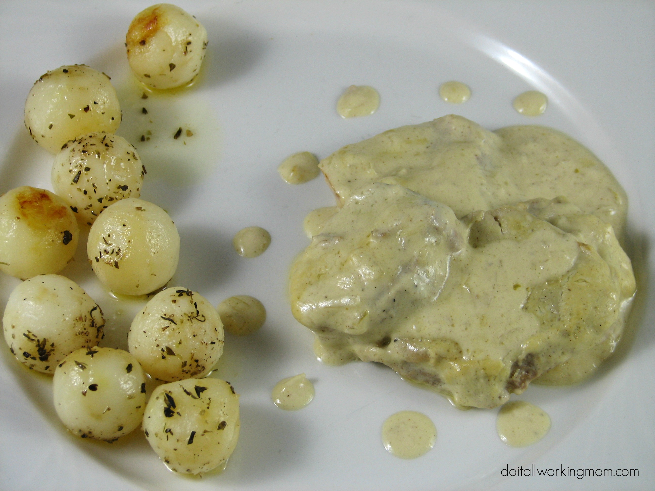 Pork Tenderloin in Creamy Mustard Sauce