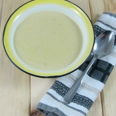 Creamy Celery Root and Apple Soup