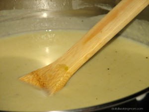 Creamy celery root and apple soup